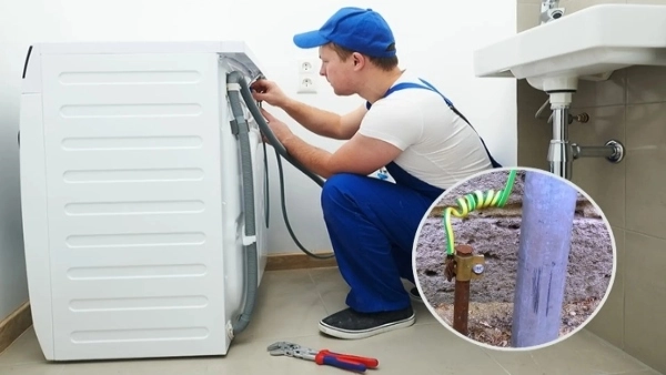 Có nên lắp dây tiếp đất cho máy giặt hay không?