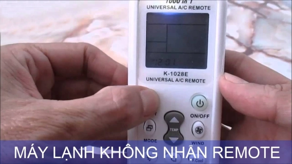 Máy lạnh không nhận remote: Nguyên nhân và hướng dẫn xử lý