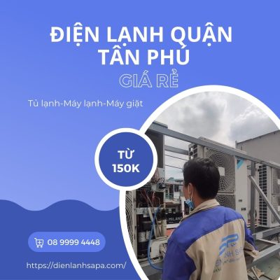 Dịch vụ bơm gas máy lạnh quận Tân Phú- TPHCM uy tín số 1