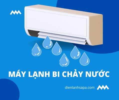 máy lạnh bị chảy nước