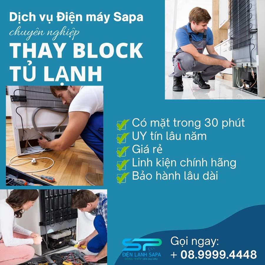 Thay block máy lạnh