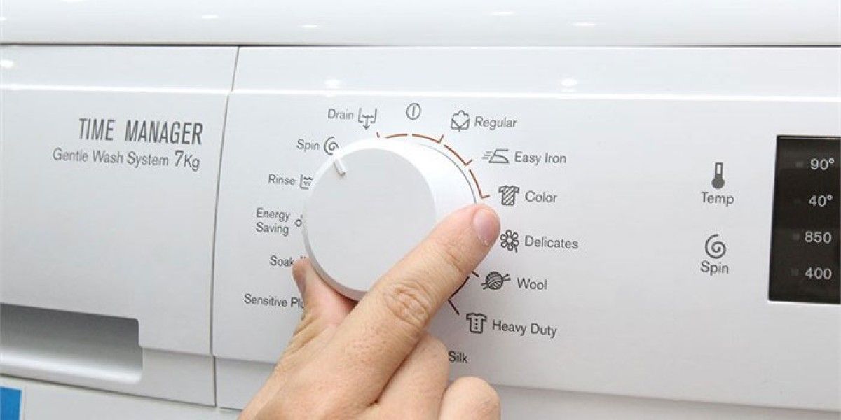 Điều chỉnh nút Rinse và Spin để bật chế độ vệ sinh máy giặt LG cửa trước