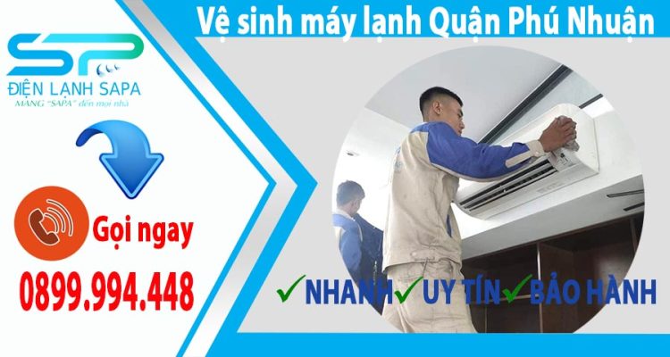 Dịch Vụ Sửa Máy Lạnh Quận Phú Nhuận Nhanh,Không Phát Sinh Chi Phí