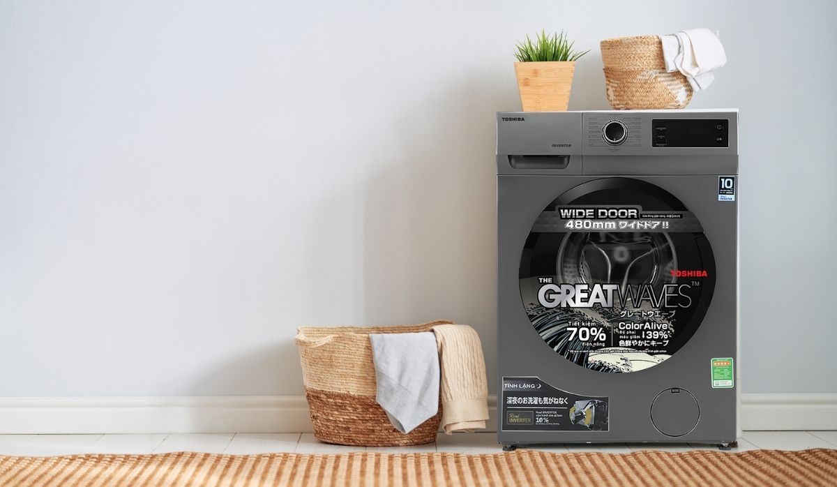 Cách sấy đồ bằng máy giặt Toshiba cực kỳ đơn giản