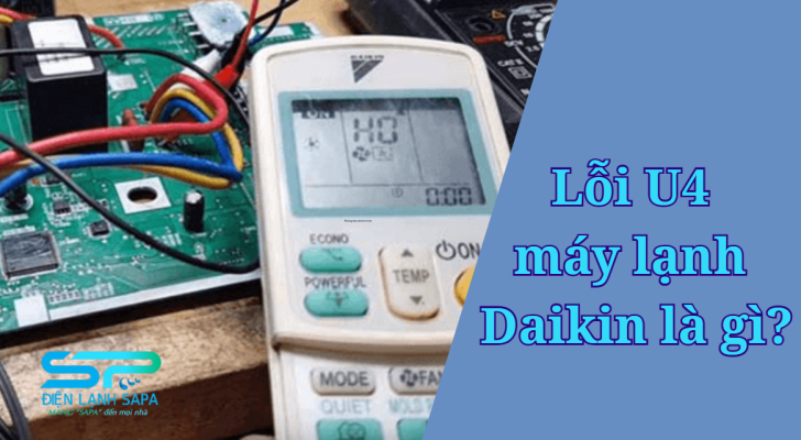 Lỗi U4 máy lạnh Daikin là gì? Nguyên nhân và 3 cách xử lý phổ biến nhất